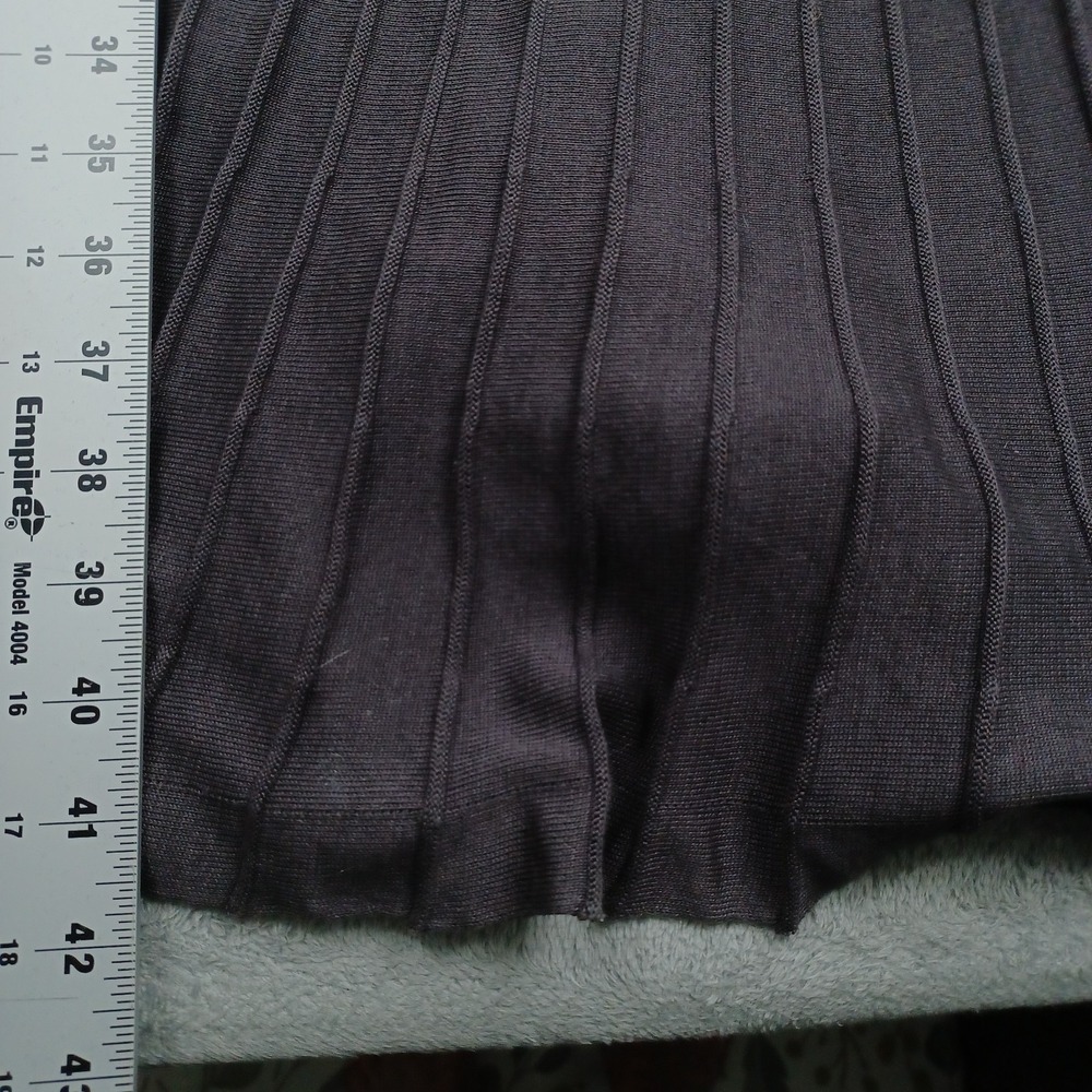 Peruvian Connection Dress Womens Large Brown Stretch Pullover Pima Cotton Peru - Picture 8 of 8